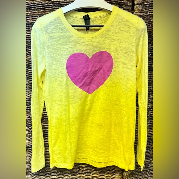 Alternative Vintage Soft Yellow‎ and Pink Shirt- Says Spiritual Gangster on back - Picture 1 of 6